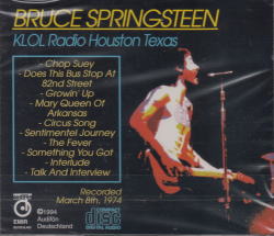 BRUCE SPRINGSTEEN & THE E STREET BAND / KLOL RADIO HOUSTON TEXAS (1CD)