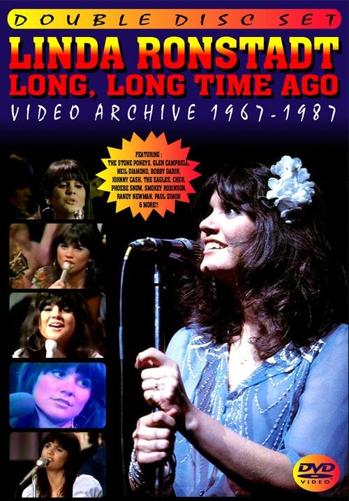 LINDA RONSTADT / LONG, LONG TIME AGO (2DVD-R) FOXBERRY / FBVD-007-1/2