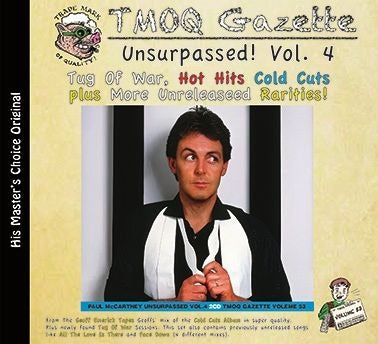 PAUL McCARTNEY / TUG OF WAR, HOT HITS COLD CUTS plus MORE UNRELEASED RARITIES! (2CD) HIS MASTER'S CHOICE / HMC065CD1/2