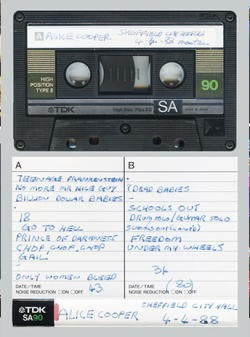 ALICE COOPER - SHEFFIELD 1988(1CDR)