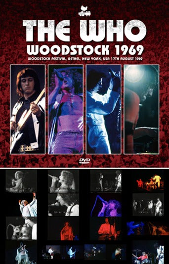 THE WHO / DEFINITIVE WOODSTOCK FESTIVAL 1969 (1CD+1DVDR)